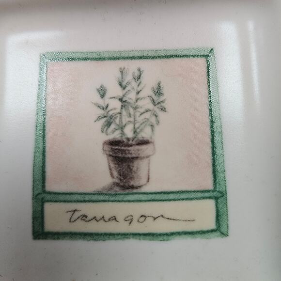 Large Trivet 8" X 8" Portfolio Pfaltzgraff Naturewood Garden Discontinued Design - Picture 5 of 7